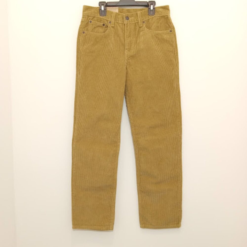 Levi's Women's 27x30 Low Pro Mid Rise Corduroy Pant Golden Brown NWT